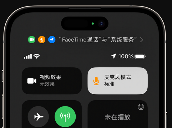 乐山苹果授权维修网点分享iPhone在通话时让你的声音更清晰 