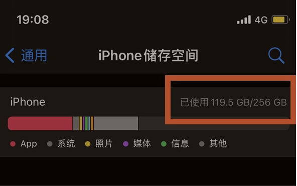 乐山苹果13维修分享iPhone13如何查看剩余内存 