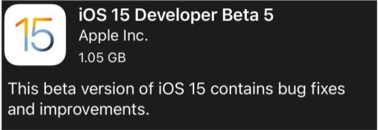 乐山苹果手机维修分享如何升级到iOS15.0 beta5 
