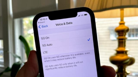 乐山苹果手机维修分享iPhone 12如何打开或关闭5G网络 