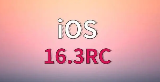 乐山苹果手机维修分享iOS 16.3 RC版升级_iOS 16.3 RC版一键刷机教程 